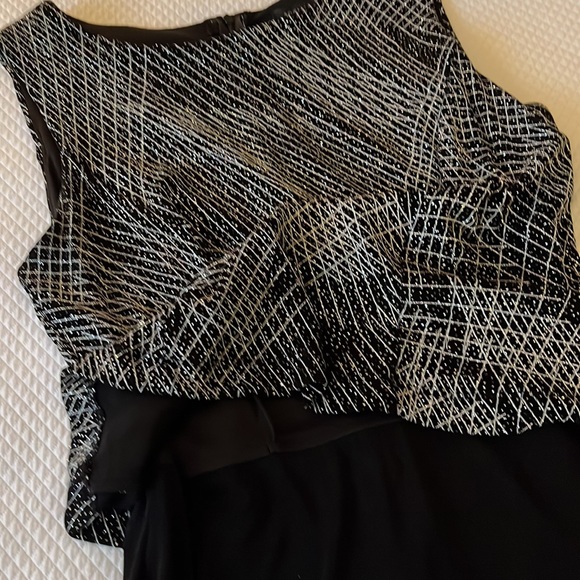 Social Circles Formal Evening Gown‎ Sleeveless Dress Black Size 12 - Picture 8 of 9